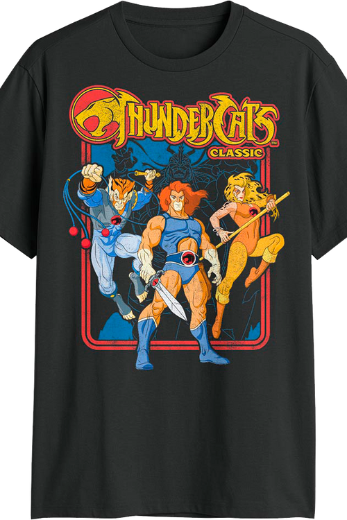 Classic Hero Poses ThunderCats T-Shirt