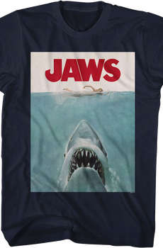 Classic Movie Poster Jaws T-Shirt