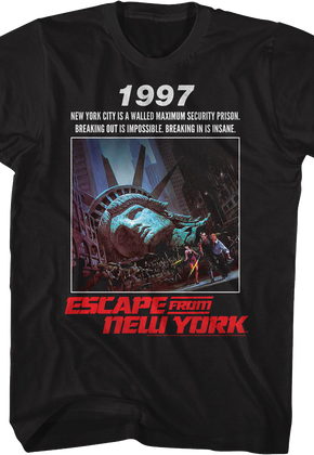 Classic Poster Escape From New York T-Shirt