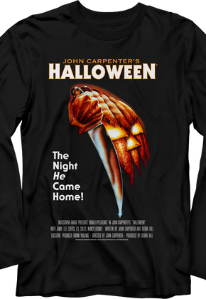 Classic Poster Halloween Long Sleeve Shirt