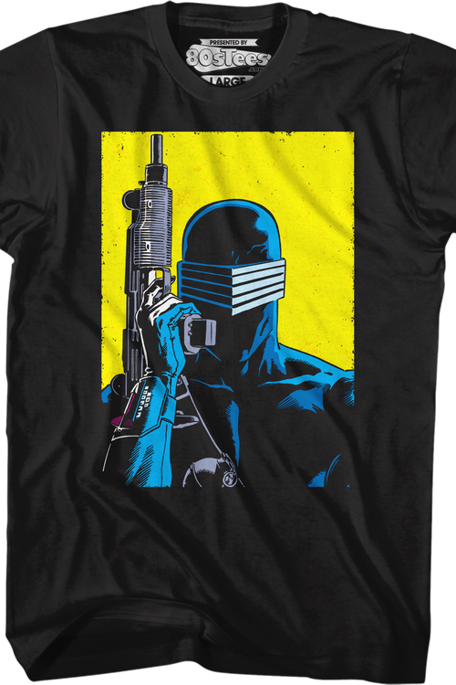 Snake Eyes Pit-Fall Cover GI Joe T-Shirt