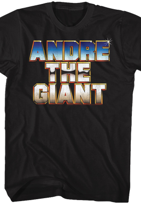 Classic Text Andre The Giant T-Shirt