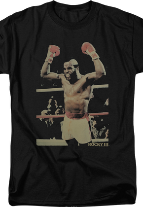 Clubber Lang Celebrating Rocky III T-Shirt