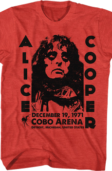 Cobo Arena Alice Cooper T-Shirt