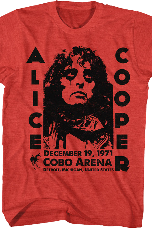 Cobo Arena Alice Cooper T-Shirt