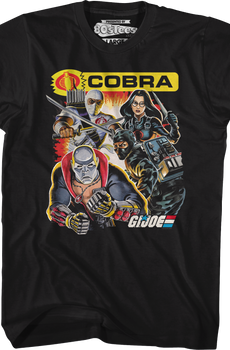 Cobra Collage GI Joe T-Shirt