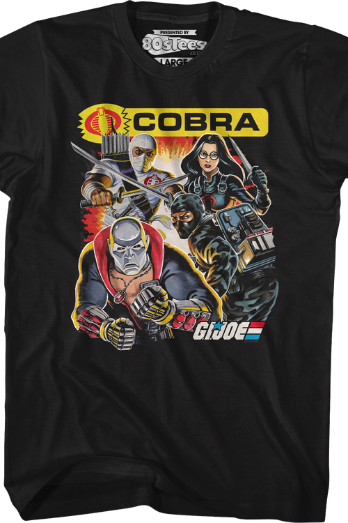 Cobra Collage GI Joe T-Shirt