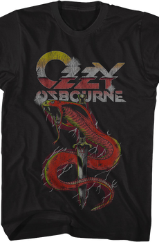 Cobra Dagger Ozzy Osbourne T-Shirt