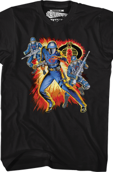 Cobra Explosion GI Joe T-Shirt