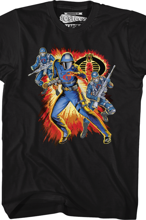 Cobra Explosion GI Joe T-Shirt