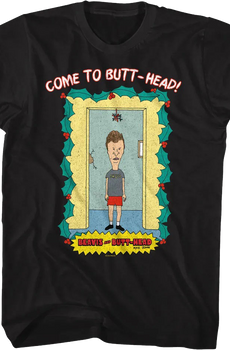 Come To Butt-Head Mistletoe Beavis And Butt-Head T-Shirt