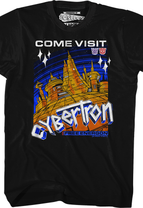 Come Visit Cybertron Transformers T-Shirt