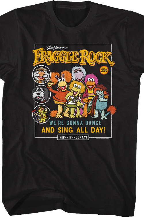 Comic Book Cover Fraggle Rock T-Shirt