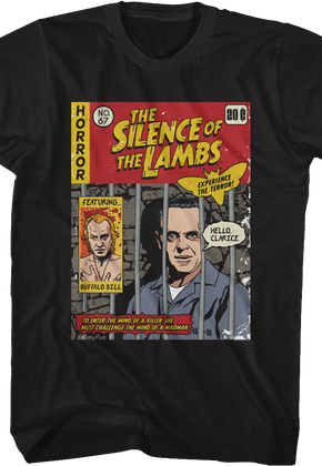 Comic Book Cover Silence of the Lambs T-Shirt