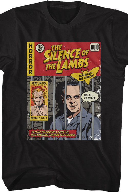 Comic Book Cover Silence of the Lambs T-Shirt