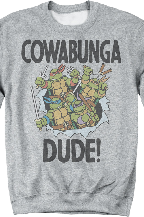 Cowabunga Dude Teenage Mutant Ninja Turtles Sweatshirt