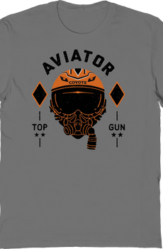 Coyote Aviator Helmet Top Gun T-Shirt