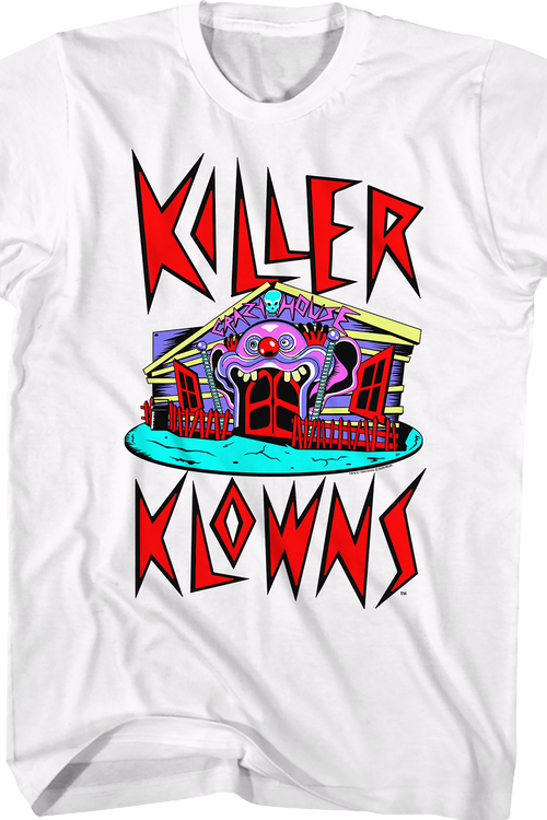 Crazy House Killer Klowns From Outer Space T-Shirt