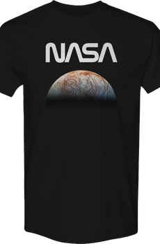 Crescent Phase NASA T-Shirt