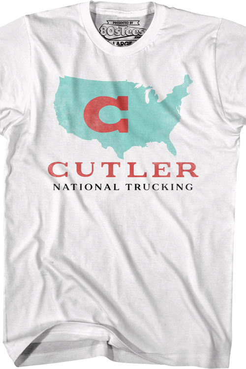 Cutler National Trucking Logo Over The Top T-Shirt