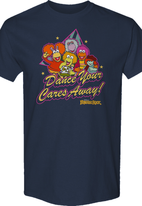 Dance Your Cares Away Triangle Fraggle Rock T-Shirt