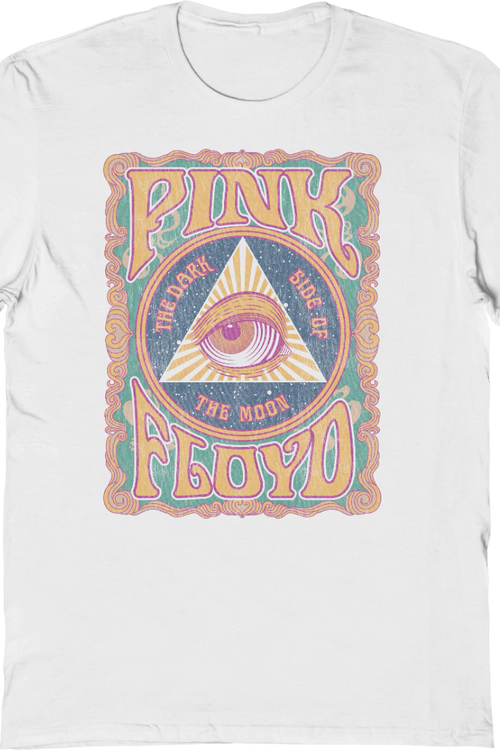 Dark Side of the Moon All Seeing Eye Pink Floyd T-Shirt