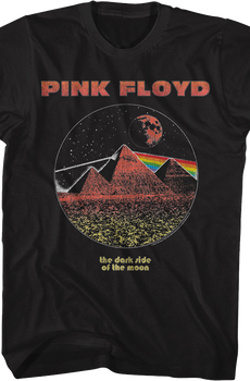 Dark Side of the Moon Pyramids Pink Floyd T-Shirt