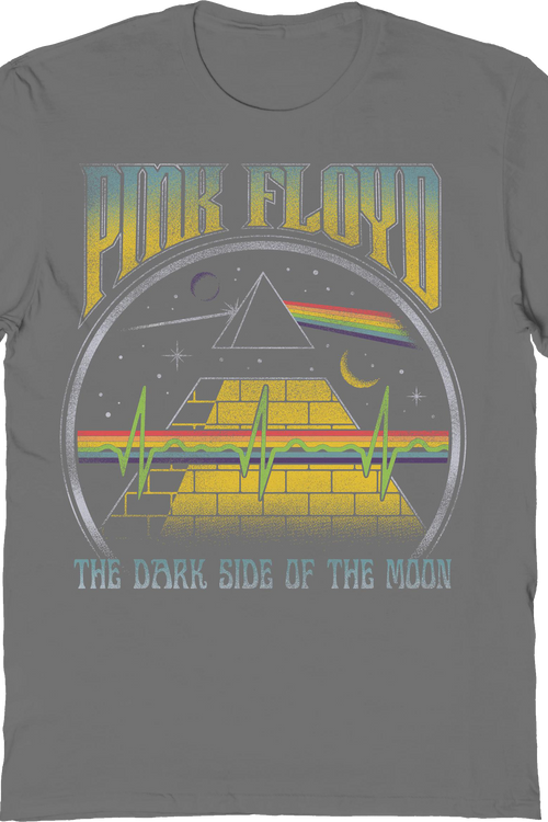 Dark Side of the Moon Soundwaves Pink Floyd T-Shirt