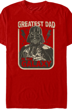 Darth Vader Greatest Dad In The Galaxy Star Wars T-Shirt