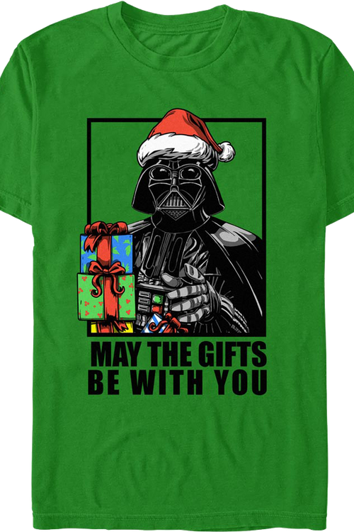 Darth Vader May The Gifts Be With You Star Wars T-Shirt