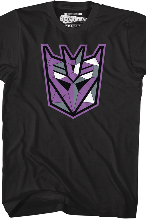 Decepticons Geometric Logo Transformers T-Shirt