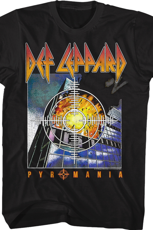 Def Leppard Pyromania T-Shirt