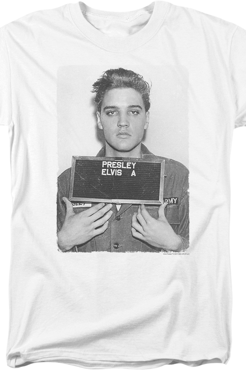 Discharge Photo Elvis Presley T-Shirt