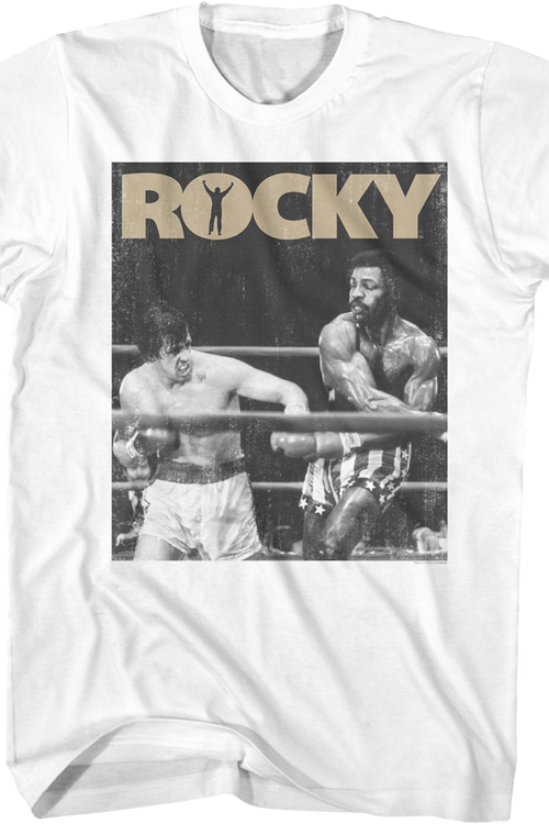 Distressed Apollo vs Rocky T-Shirt