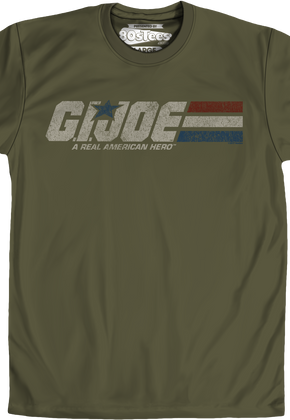 Distressed Army Green GI Joe T-Shirt