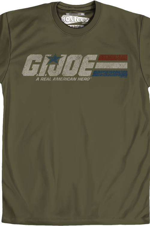 Distressed Army Green GI Joe T-Shirt