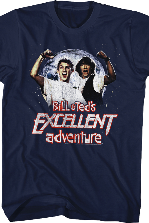 Distressed Bill and Ted's Excellent Adventure T-Shirt