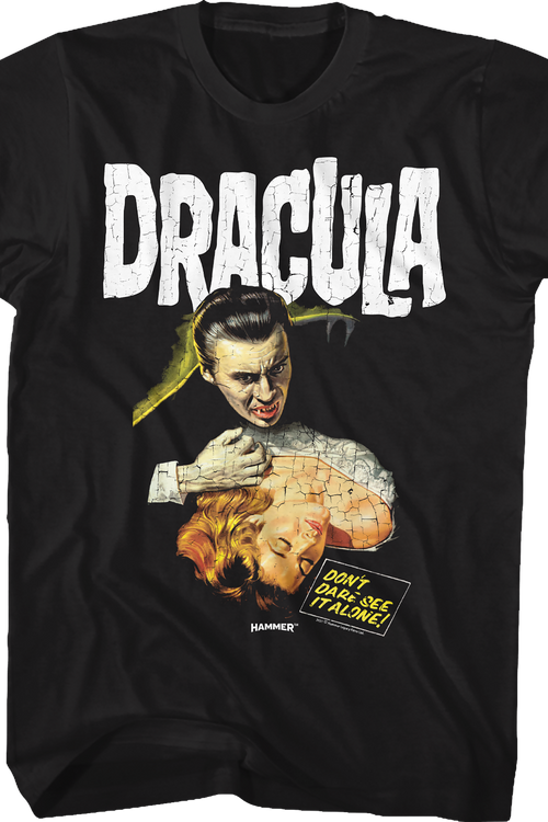 Distressed Dracula Hammer Films T-Shirt