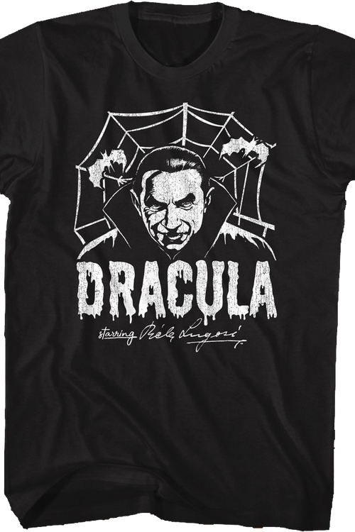 Vintage Dracula Starring Bela Lugosi T-Shirt