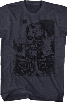 Distressed Endoskeleton Terminator T-Shirt