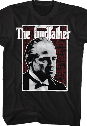 Distressed Frame Godfather T-Shirt