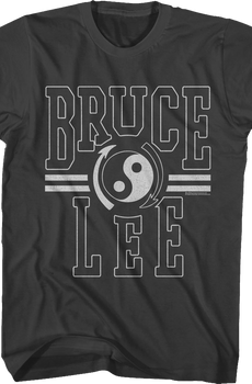 Distressed Gung Fu Institute Logo Bruce Lee T-Shirt