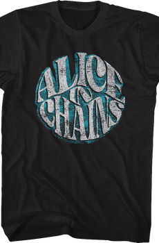 Distressed Logo Alice In Chains T-Shirt
