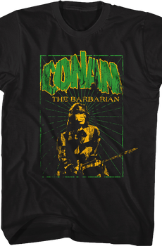 Distressed Poster Conan The Barbarian T-Shirt