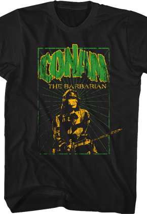 Distressed Poster Conan The Barbarian T-Shirt