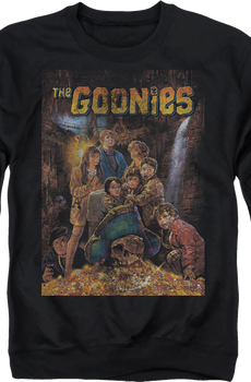 Distressed Poster Goonies Sweatshirt