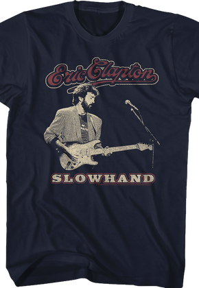 Distressed Slowhand Eric Clapton T-Shirt