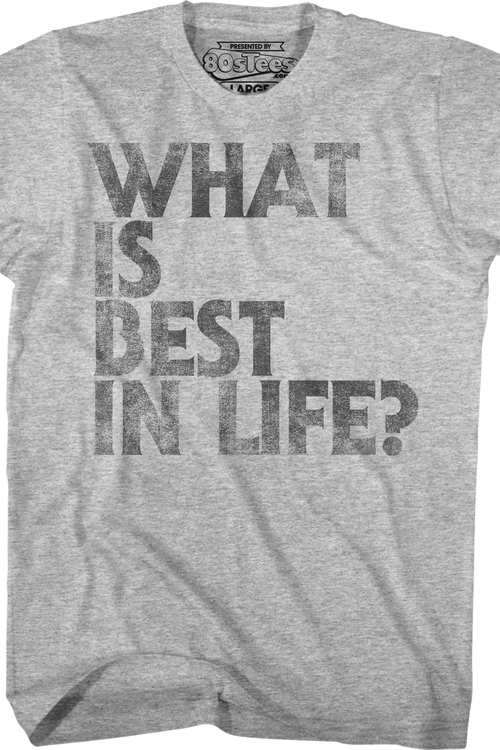 Distressed What Is Best In Life Conan The Barbarian T-Shirt