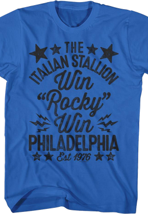 Distressed Win Rocky T-Shirt