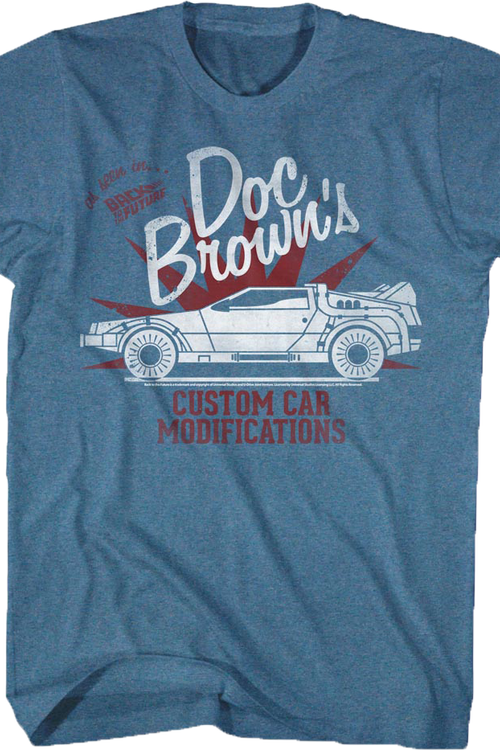 Doc Browns Custom Autos Shirt